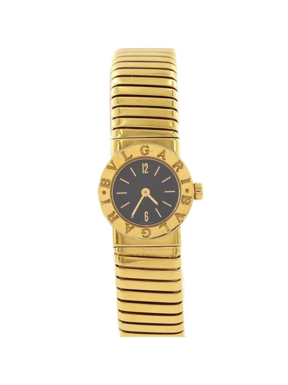 Bvlgari Tubogas YG M YG Quartz Watch